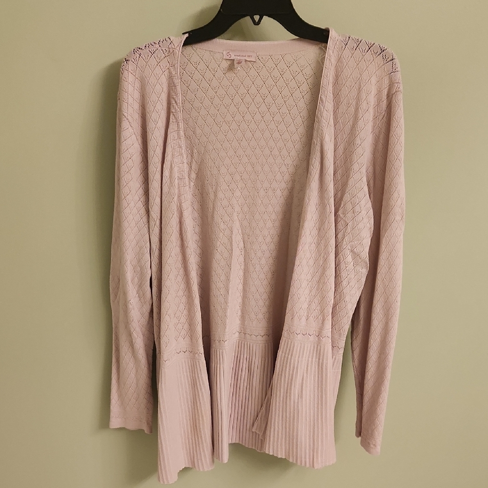 Elegant Beige Women's Sweater Cardigan